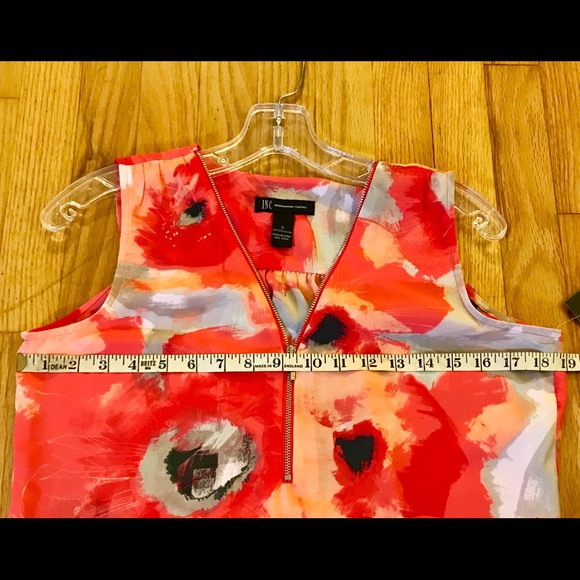 I N C International Concepts Multi-Colored Blouse - Picture 6 of 8